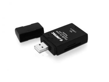 LEITOR DE CARTAO DE MEMORIA EXTERNO COMTAC 9139 PRETO - R$ 9.00