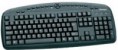TECLADO MULTIMIDIA PS2 MAXPRINT 604814 PRETO - R$ 25,00