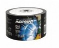 CD VIRGEM CD-R PRINTABLE (PARA IMPRESSÃO NO CD) MAXPRINT 700MB TUBO 50 UNIDADES - R$ 43,00